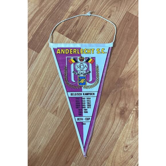 Vintage Anderlecht S.C‎ Soccer Banner - Picture 1 of 2